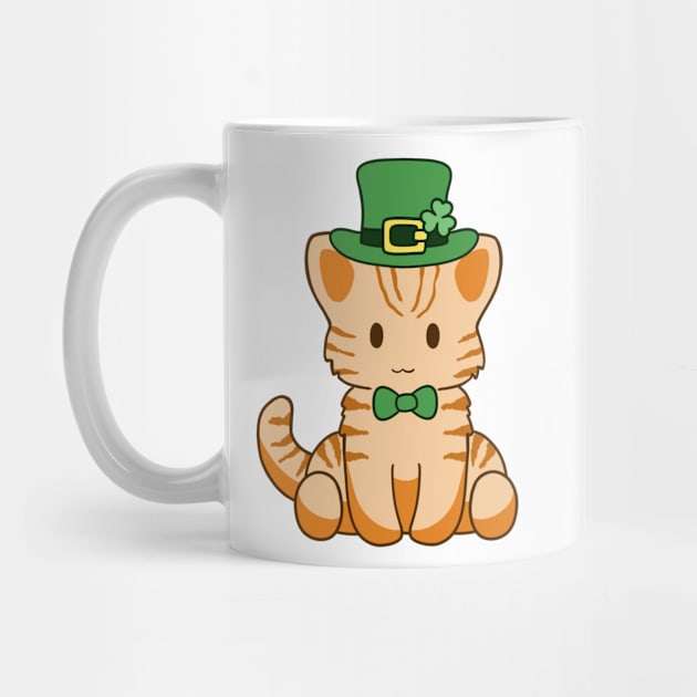 St Patrick Tabby Kitty by BiscuitSnack